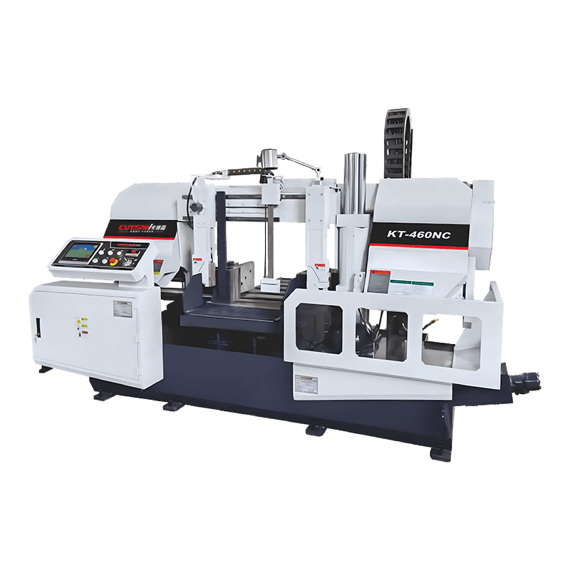 KT-460NC 맞춤형 CNC 수평 금속 밴드톱 기계