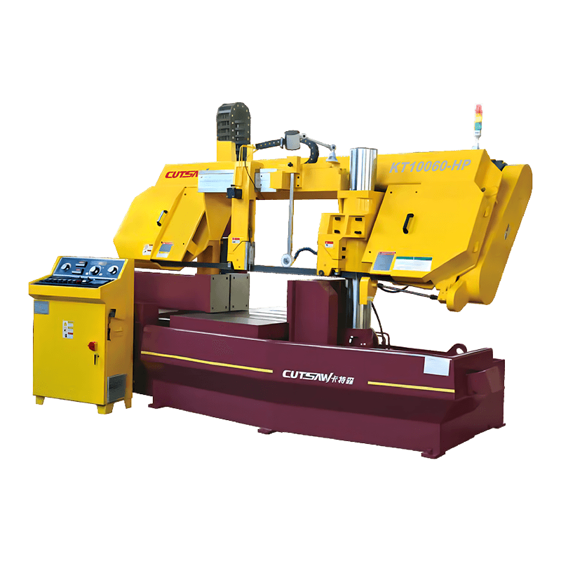 KT10060-HP 헤비듀티 스틸 프레임 CNC 자동 금속 절단 밴드 톱 기계